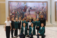 Воспитанники Академии посетили Национальный музей - 5