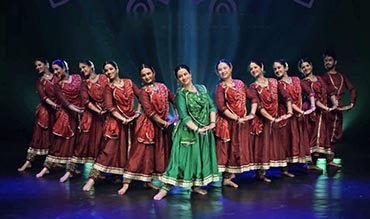 Workshop on Indian classical dance Kathak for Academy students
